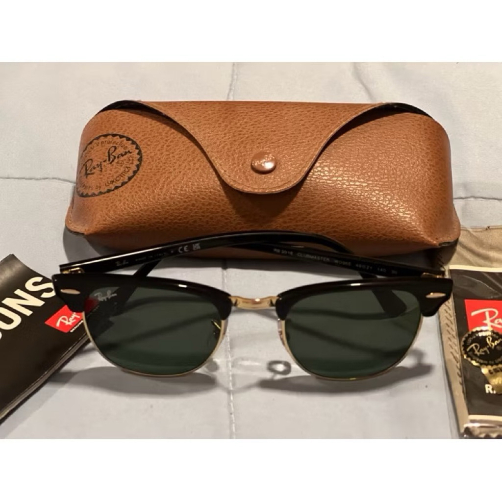 แว่นกันแดด size 49 rayban