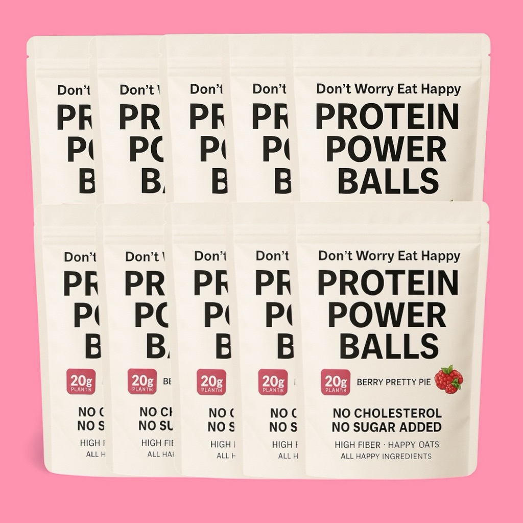 🍓🫐 PROTEIN POWER BALLS • 10 ซอง • รส Berry Pretty Pie 🫐🍓