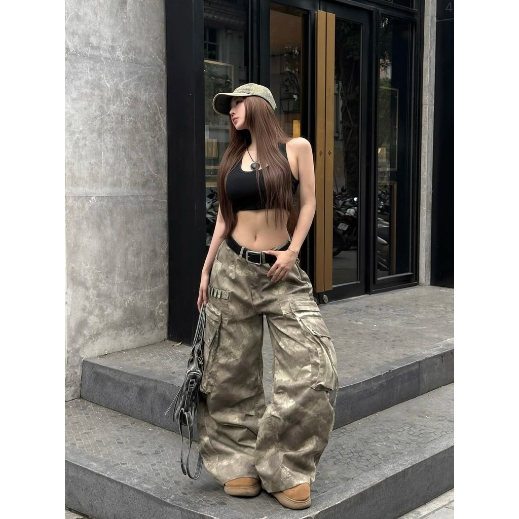 (Pre-order🇻🇳) 14-20 Day แบรนด์เวียดนาม HADES - WARFARE PIXEL PANTS