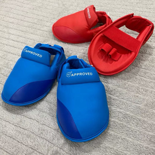 🇹🇭 สนับเท้าคาราเต้ นวมเท้าอย่างเดียว เทควันโดยูโด สนับเท้า น…