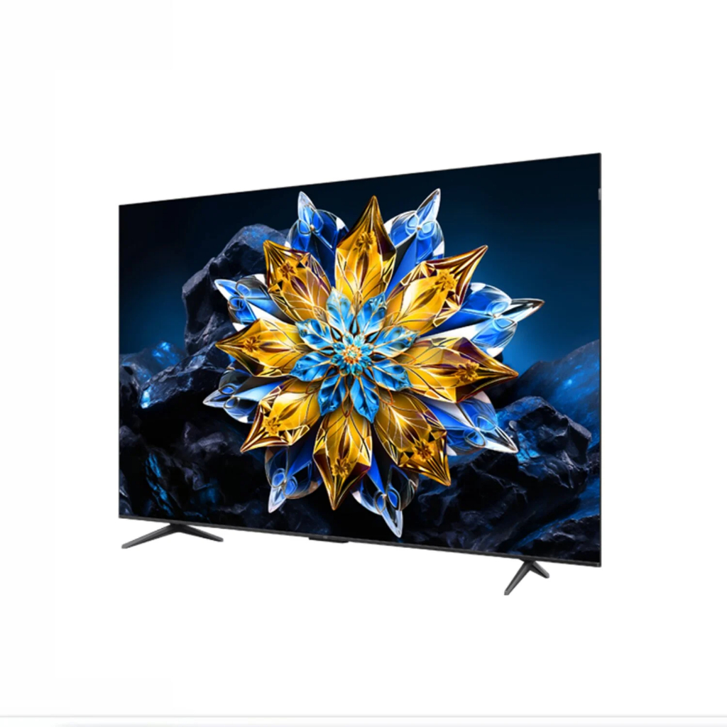 TCL ทีวี 55 นิ้ว 4K QLED Google TV รุ่น 55T8C HVA Panel ระบบปฏิบัติการ Google/Gaming TV/AIPQ/MEMC 12