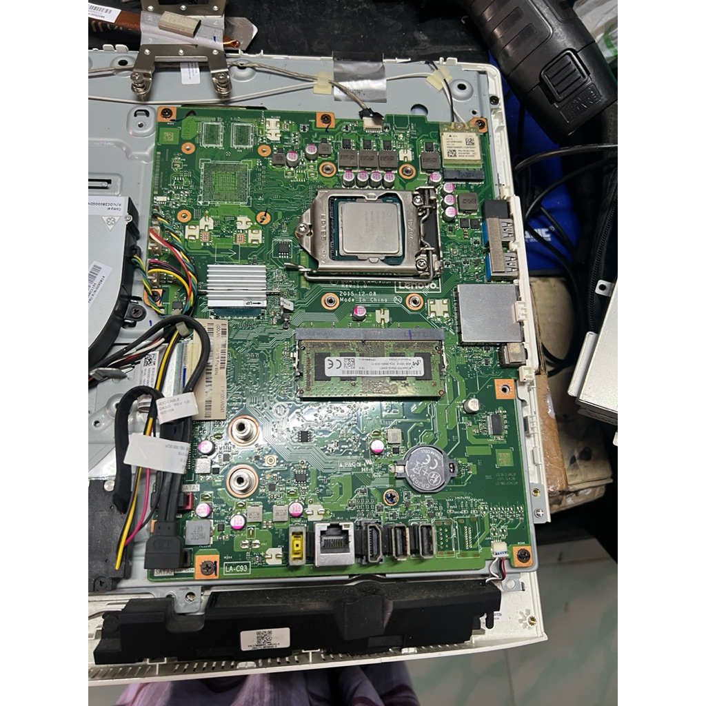 mainboard lenovo idea center F0BV ยกชุดบอร์ดพร้อมซีพียูi36100t พร้อมแรม