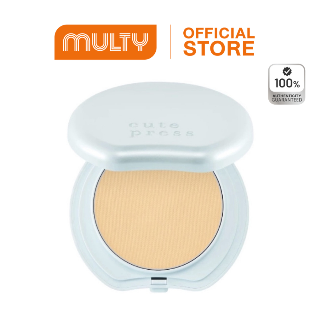 Cute Press Hybrid Shine-Free Foundation Powder 11 g.แป้งผสมรองพื้นไฮบริด สำหรับผิวมัน