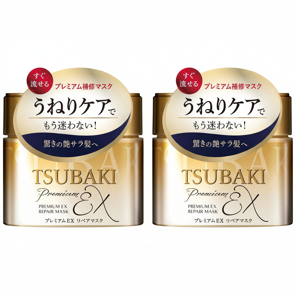 TSUBAKI Premium EX Repair Hair Mask 180g ฟื้นฟูผมแห้งเสีย จากญี่ปุ่น