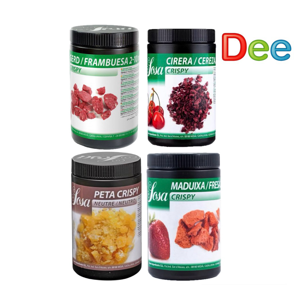 Sosa Crispy Raspberry, Strawberry,Cherry,Neutral Peta Crispy