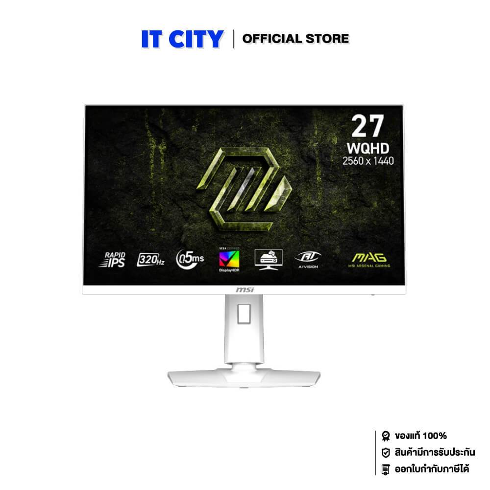 MSI Gaming Monitor MAG 274QRFW X32 - 27"/2K/Rapid IPS/320Hz/0.05ms/AMD FreeSync/3Y*3 MNL-002371