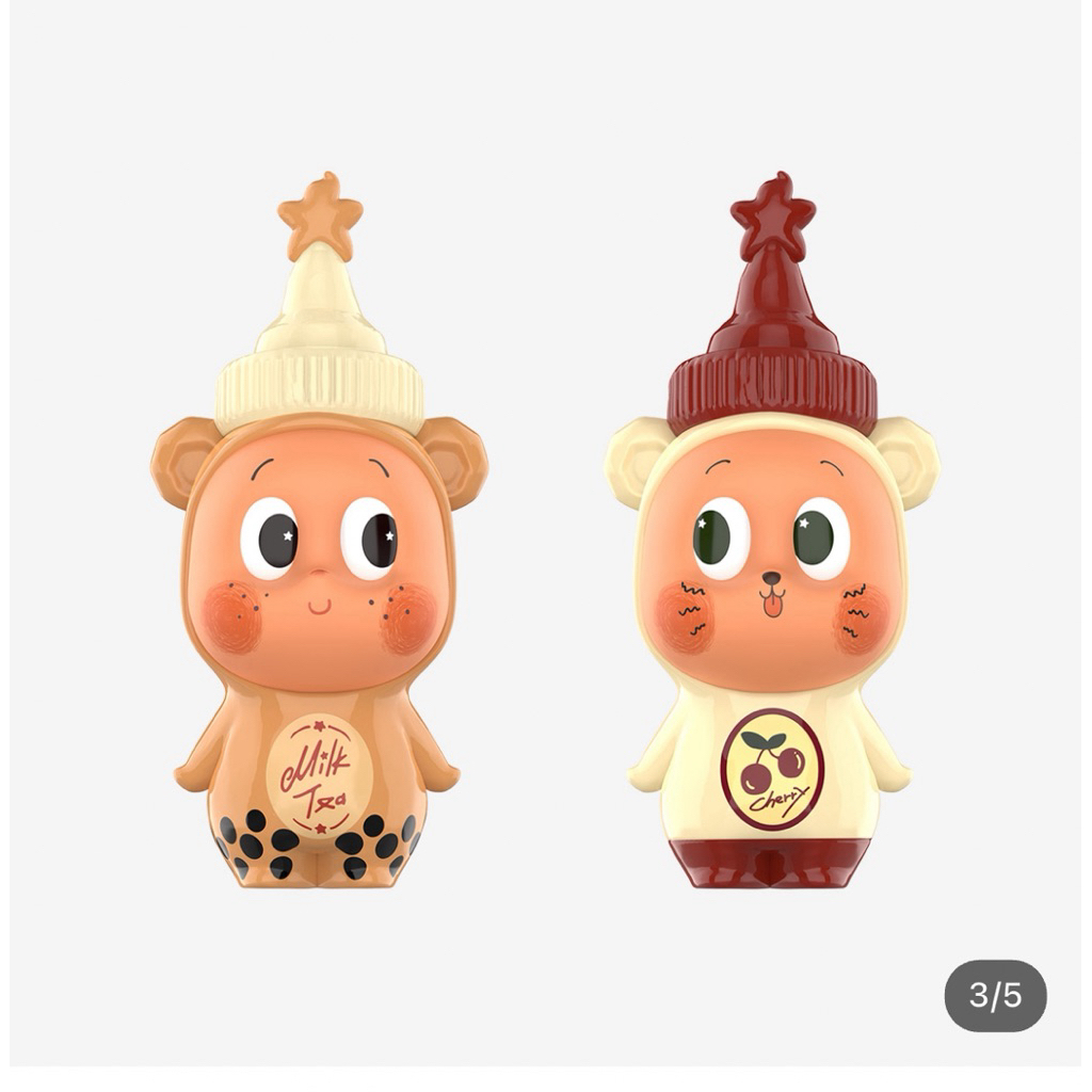 Popmart Twinkle Twinkle Bubble tea and Cherry iced tea figureพร้อมส่ง