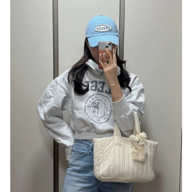 ของแท้100%✅ Emis TONE ON TONE WAPPEN BALL CAP 11 colors ราคา ถูกที่สุด ดีลบีเคเค แกลเลอรีภาพที่ 7