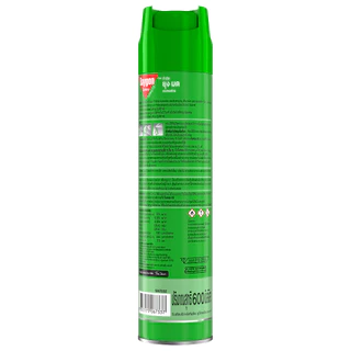 ไบกอนเขียว สเปรย์กำจัดยุง ยาฉีดยุง มด แมลงสาบ 600 มล. Baygon Multi Insect Killer Aeresol Spray 600ml