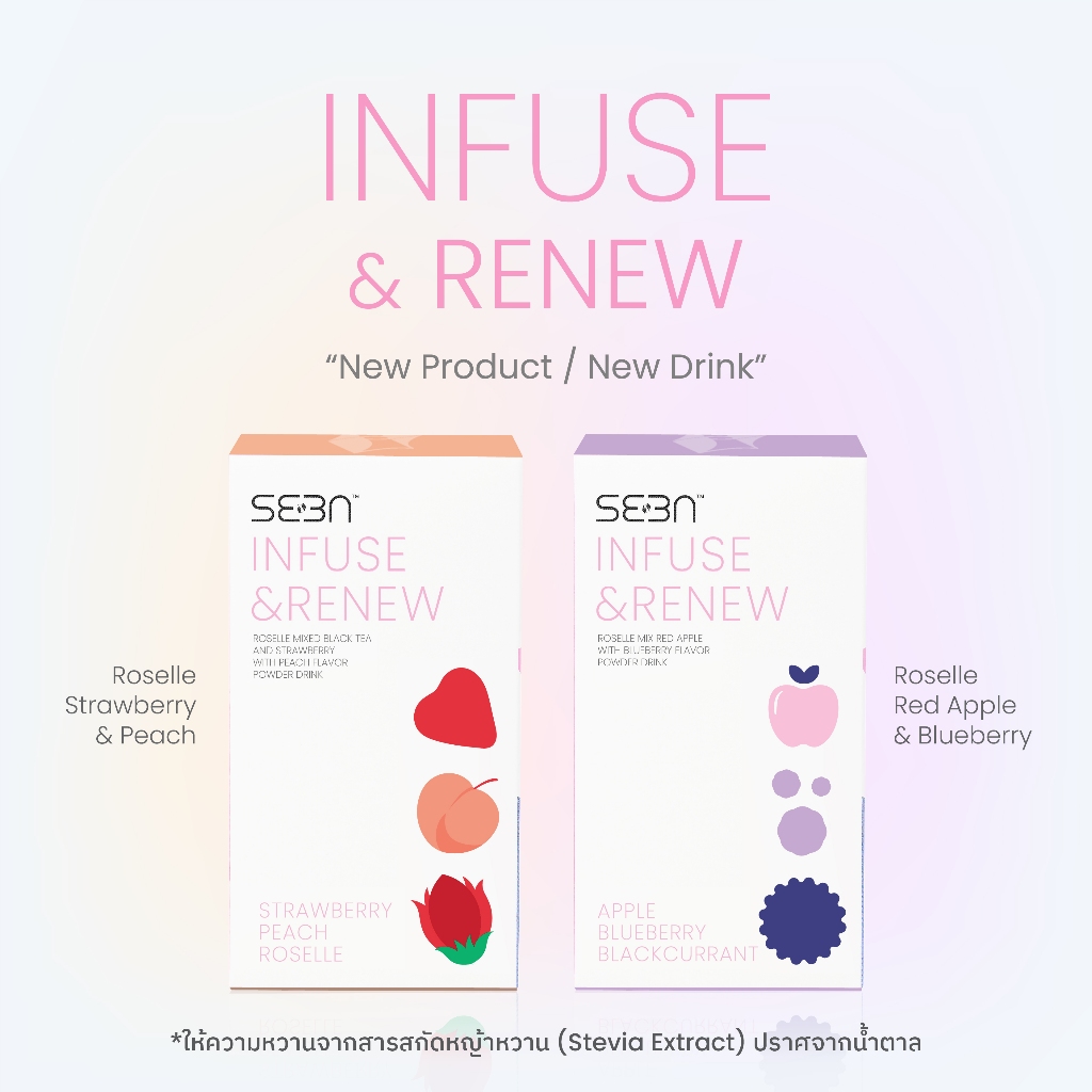 ใหม่! เปลี่ยนการดื่มน้ำแบบเดิมๆ ให้มีสีสันด้วย Infuse & Renew | SEEN | ซีน | ชาอินฟิวล์ | Infuse Water