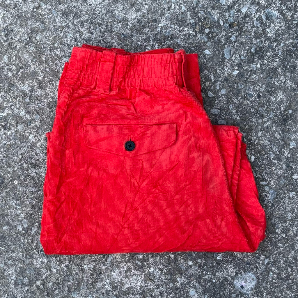 กางเกงลูกฟูก Uniqlo × Marni Corduroy Unisex baggy pants