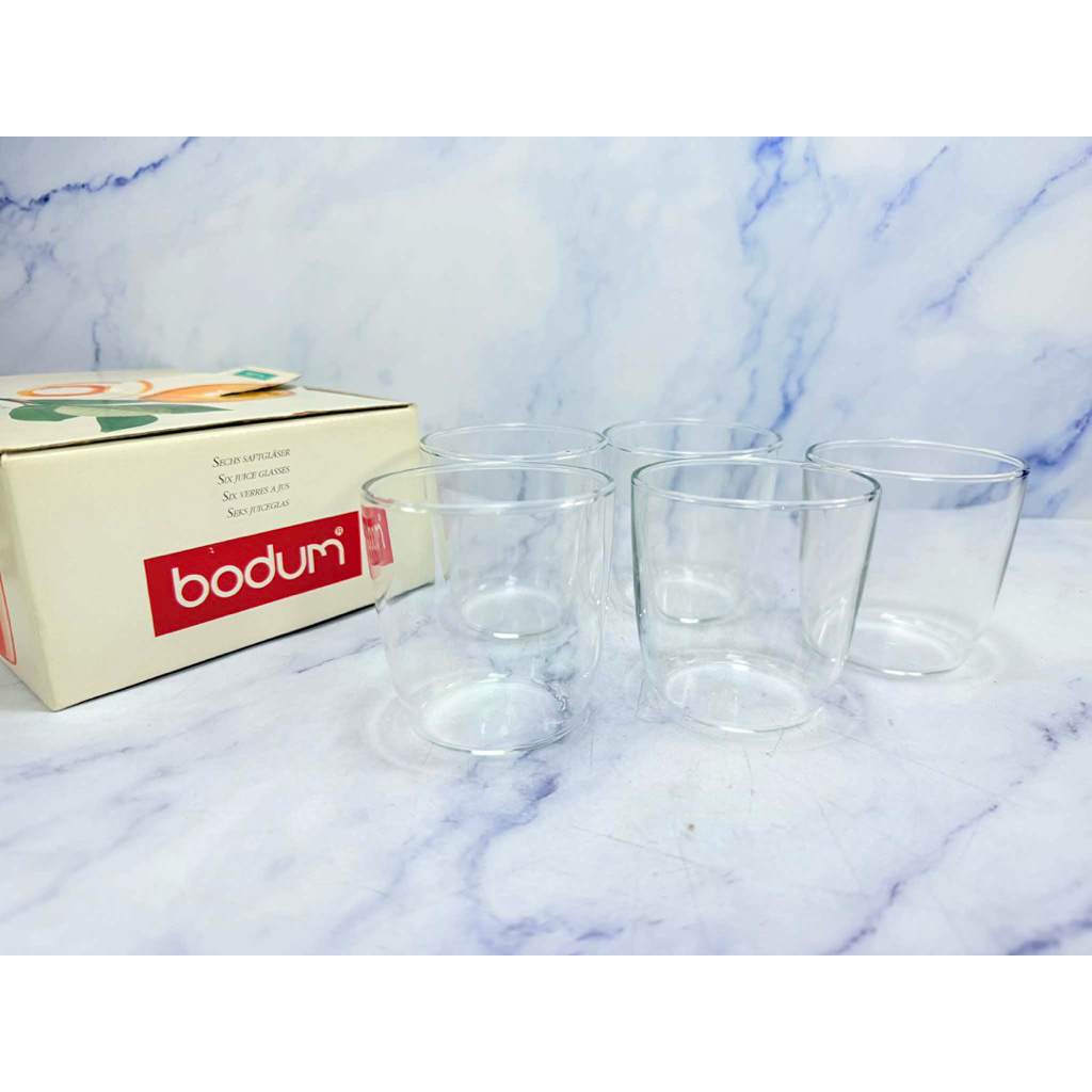 แก้วใส bodum ชุด 5 ใบ ความจุเต็มแก้ว 200ml.(ZV : 1589)สินค้าใหม่ พร้อมกล่อง
