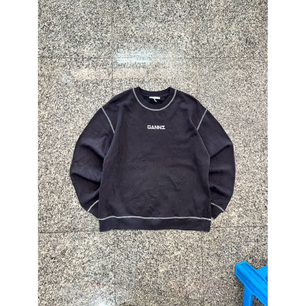 Ganni isoli phantom sweater (แท้มือสอง)