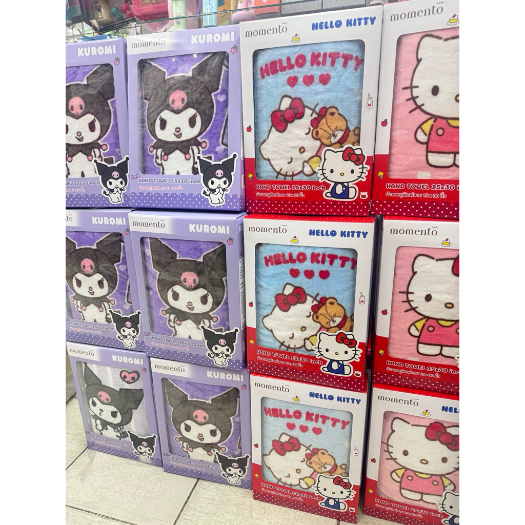 ผ้าขนหนู Sario แท้พร้อมส่งในไทยทุกวัน