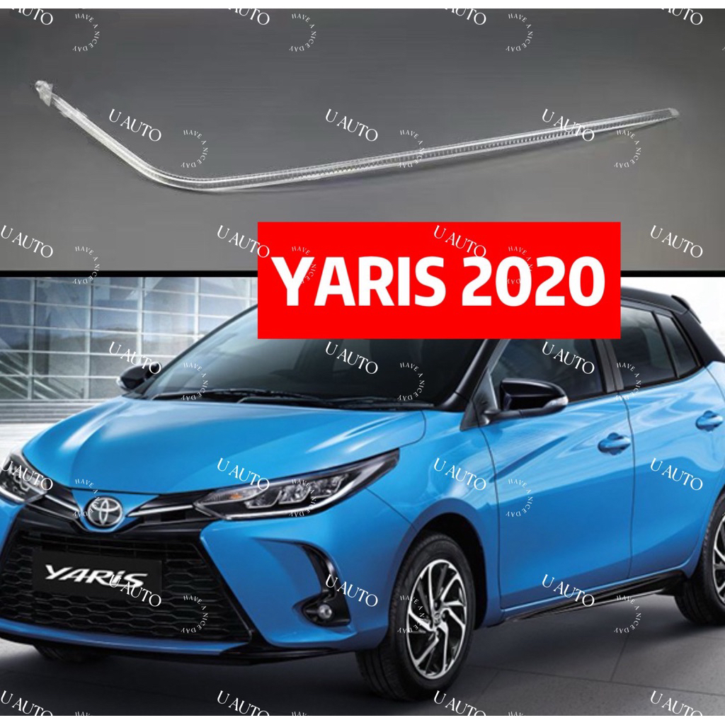 เส้นนำแสง DRL ตรงรุ่น และ DRL Toyota Yaris 2020