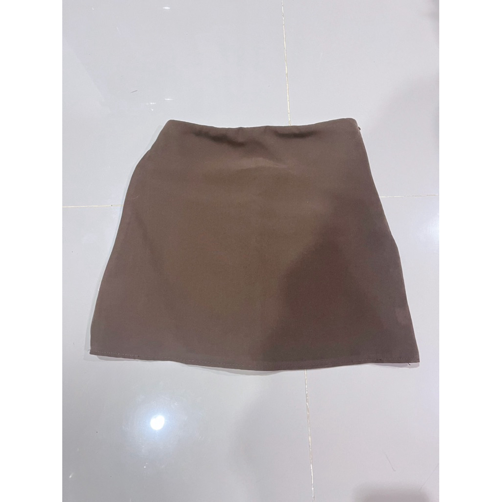 belle skirt pants กระโปรงผ้าเปเป้เอวสูง