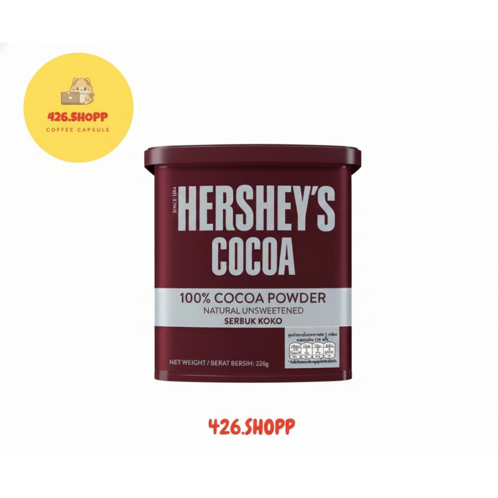 Hershey’s Cocoa Powder เฮอร์ชีส์ โกโก้ผง 226 กรัม EXP 07/2027