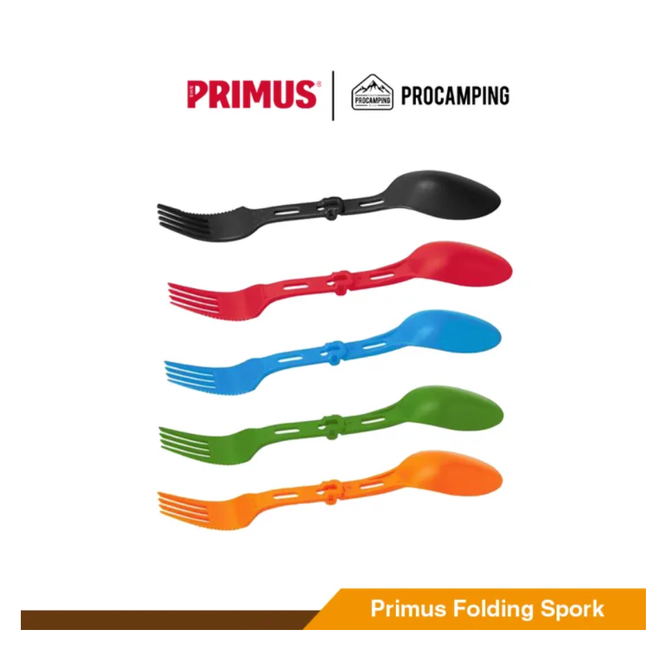 Primus Folding Spork ช้อน/ส้อม พับได้ สีสันสดใส
