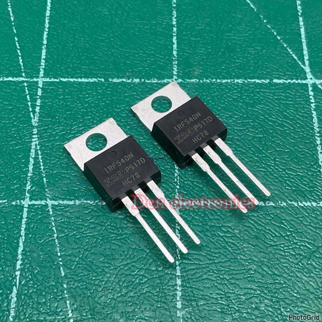 (แพ็ค5 ชิ้น) IRF540N IRF 540 มอสเฟต TO-220 MOSFET N-Channel