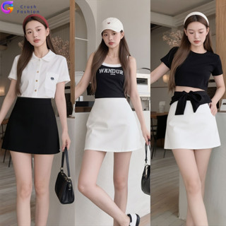 Crush Cayla luv skirt กระโปรงเอวต่ำ มีซับกางเกง พร้อมส่ง