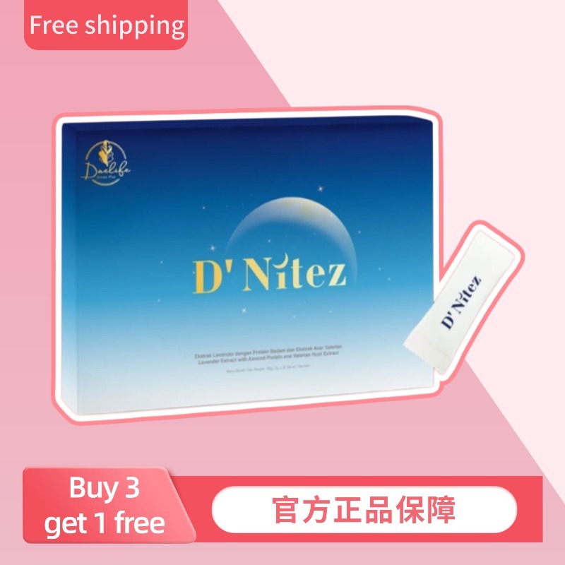 【Buy 3 free 1】Daelife D'Nitez Natural Sleep & Kidney Support 30 Sachets