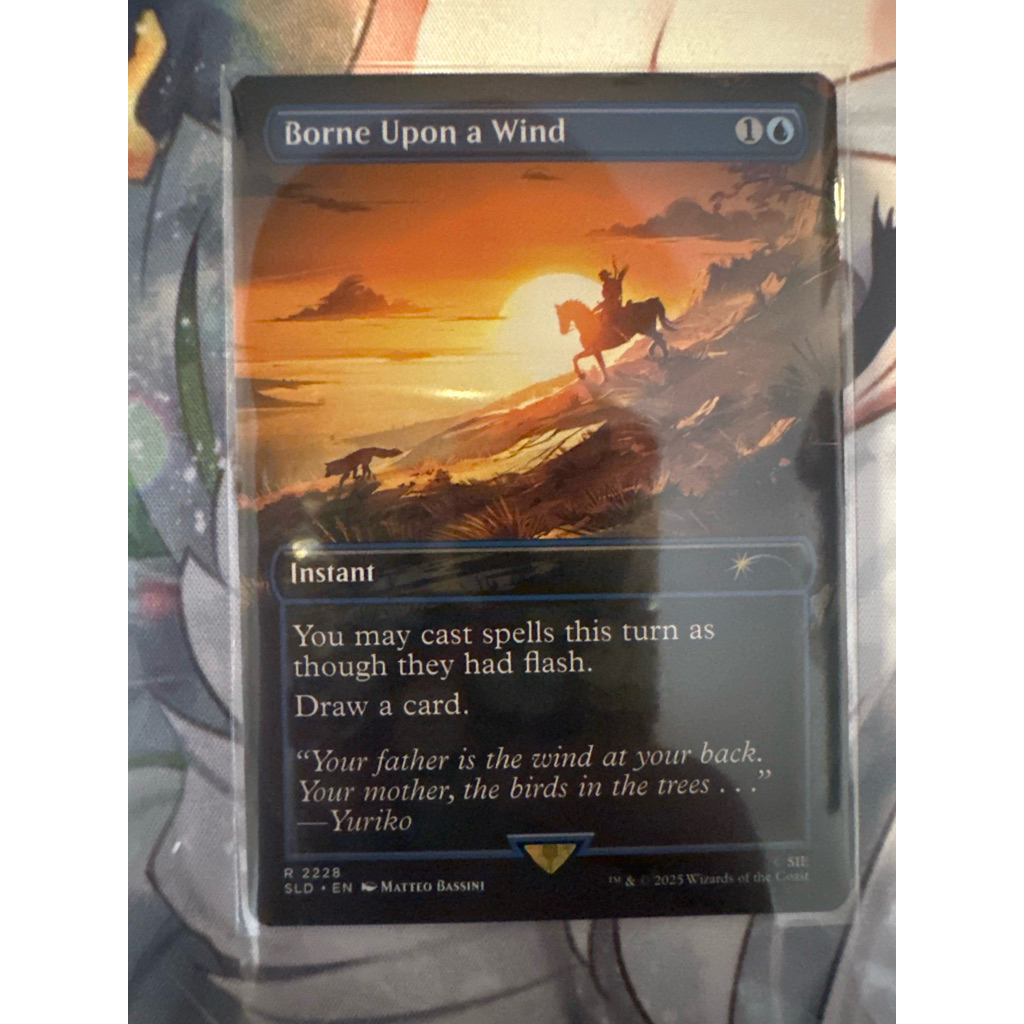 Borne Upon a Wind (2228 - Non-Foil) การ์ด Magic The Gathering MTG ของแท้