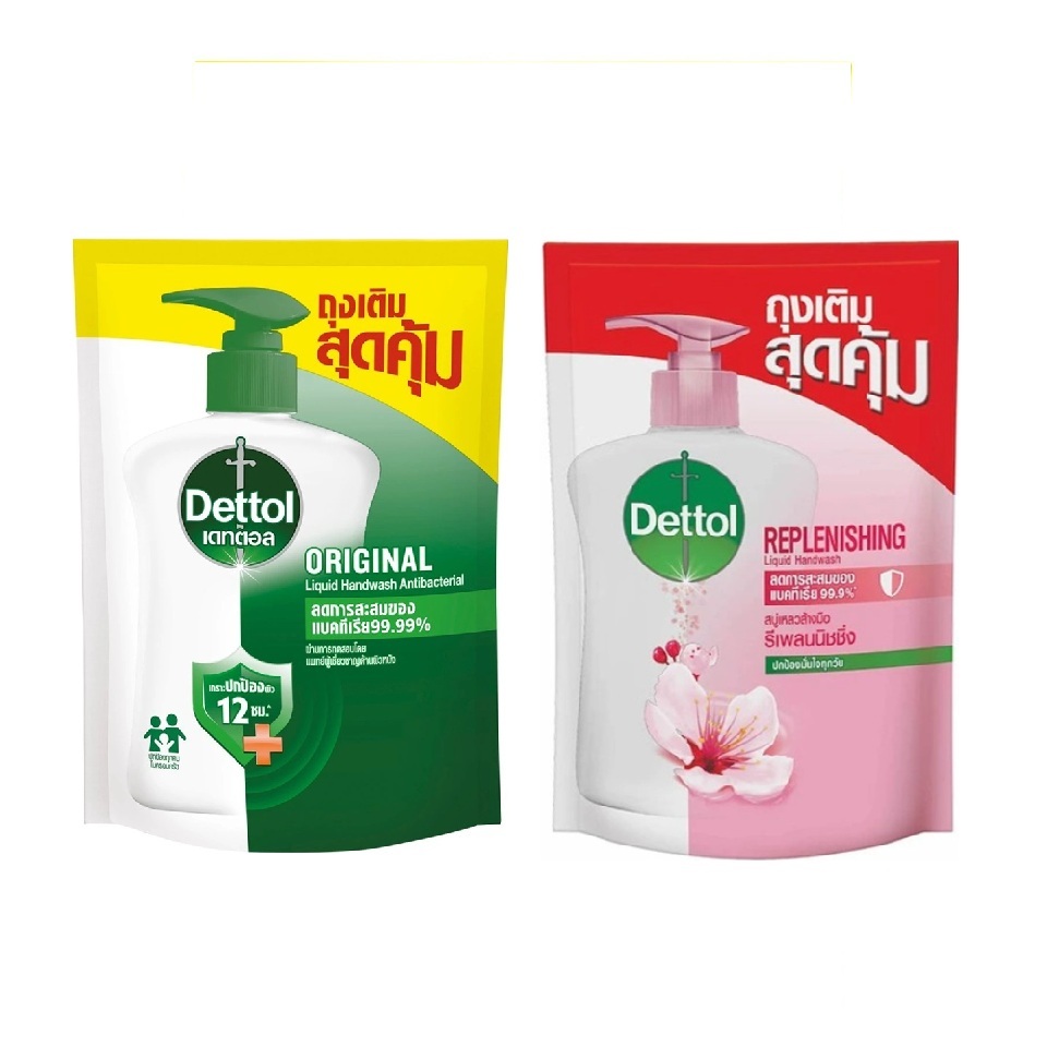 Dettol เดทตอล สบู่เหลวล้างมือ ขนาด 200 มล. 1 ถุง