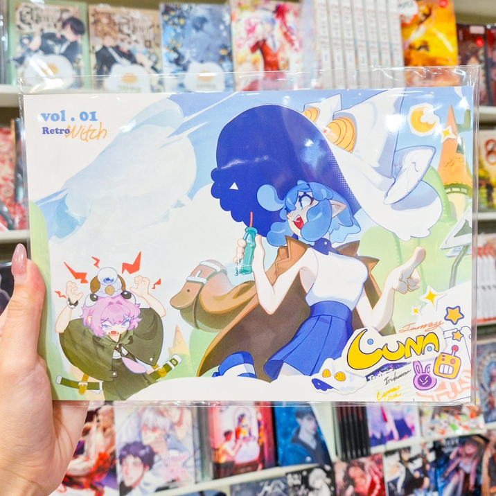 Artbook หนังสืออาร์ทบุ๊ค Luna's Journey vol.1 : Retro Witch [BabeSarika]