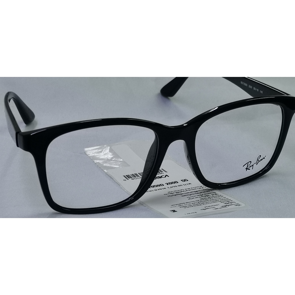 กรอบแว่นสายตา RX 7059 D พร้อมเลนส์ รุ่นElements จาก Essilor การันตีของแท้ 💯%พร้อมใบรับประกัน 2 ปี ศู