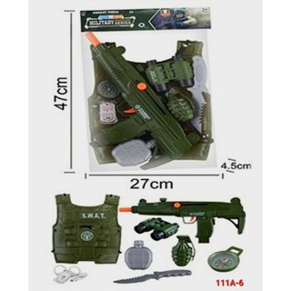 ทหารถุง โมเดลทหาร ชุดโมเดลทหารพลาสติก สร้างจินตนาการ เสริมพั…