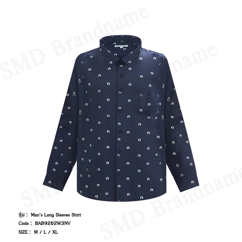 Guy Laroche เสื้อเชิ้ตแขนยาวผู้ชาย รุ่น Man's Long Sleeves Shirt Code: BAB9202W3NV