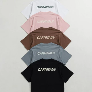 [พร้อมส่ง ของแท้💯%] เสื้อยืด CARNIVAL CLASSIC LOGO BOXY T-SHIRT