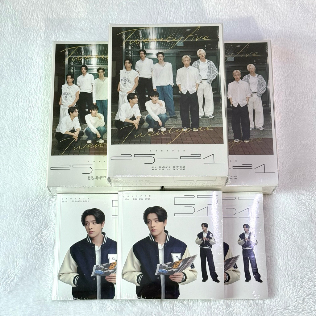 [ENHYPEN] พร้อมส่ง ENHYPEN 2026 GGU GGU BOOK