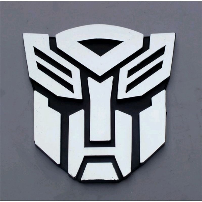Transformers 3D สติกเกอร์โลโก้สัญลักษณ์    สำหรับติดตกแต่งรถยนต์  แต่งรถยนต์