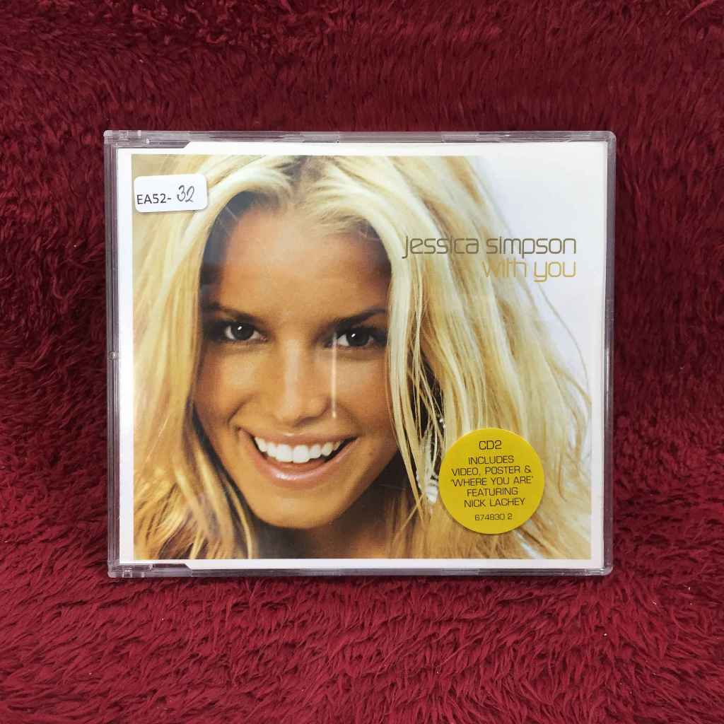 CD Jessica Simpson – With You สภาพตามรูปปก EA52-32