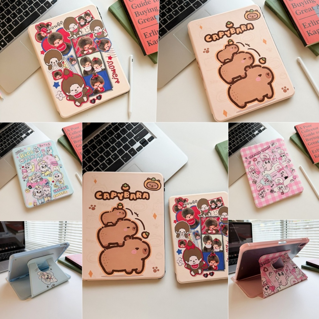 360 Gen10 เคสซิลิโคนสำหรับไอเเพด แบบใส่ปากกาได้ไอแพด10.9 Air1 Air2 Pro9.7 gen7 gen8 gen9 10.2 Air3 pro Air4 Air5 10.9 – โปรปัง