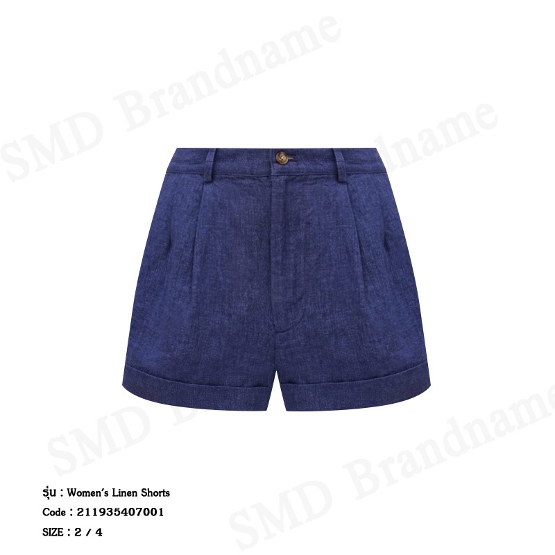 Polo Ralph Lauren กางเกงขาสั้นผู้หญิง รุ่น Women's Linen Shorts Code: 211935407001
