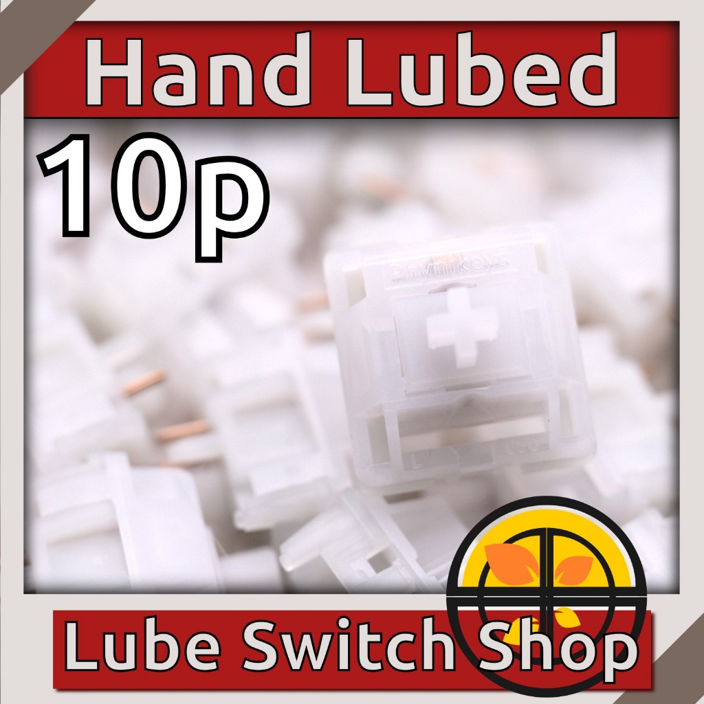 ลูปมือ 10ตัว HMX x Phynikeys First Encounter Lubed Linear Switch