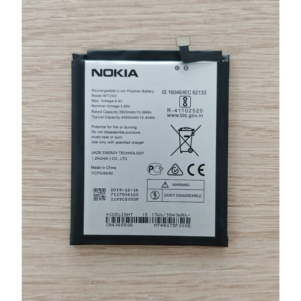 แบตเตอรี่ For NOKIA 3.2 TA-1154 TA-1156 TA1161  Battery Model WT240