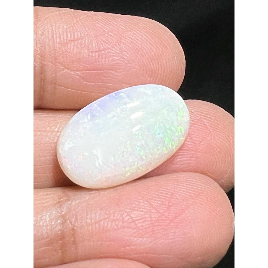 โอปอล 12x20 มม โอปอ ออสเตรเลีย ของแท้ โอปอ NATURAL Opal โอปอ NATURAL OPAL Australian Opal 6.95 carat