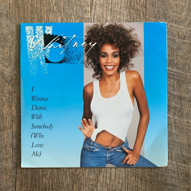 แผ่นเสียง Whitney Houston - I wanna dance with somebody vinyl lp 7”(VG+)