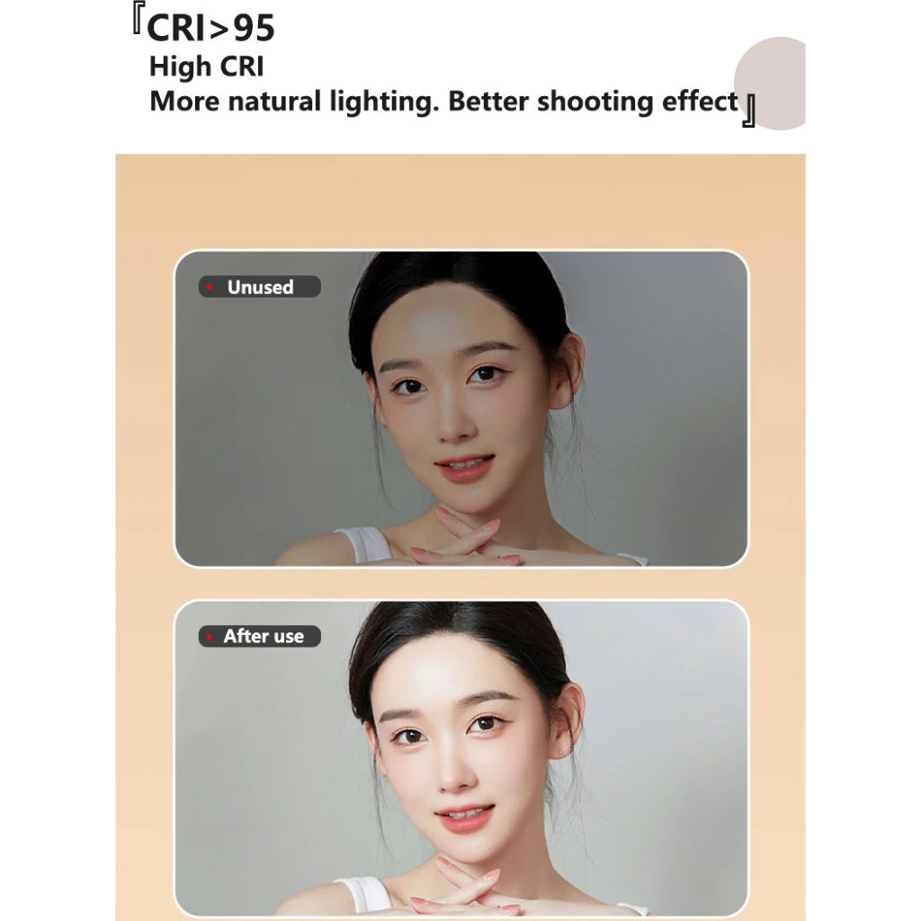 ไฟสตูดิโอ LED 85W พร้อมขาตั้งสำหรับถ่ายภาพและไลฟ์สด thumbnail 7