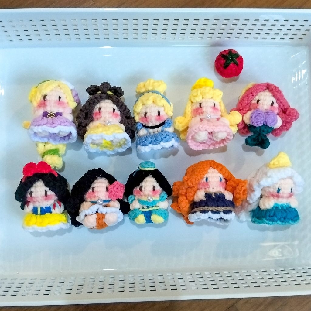 Princess Keychains💖👸🏻| พวงกุญแจ/สายรัดเข็มขัดเจ้าหญิง คิ้วท์ๆ (แถมจี้หัวใจ) 🌺🌟