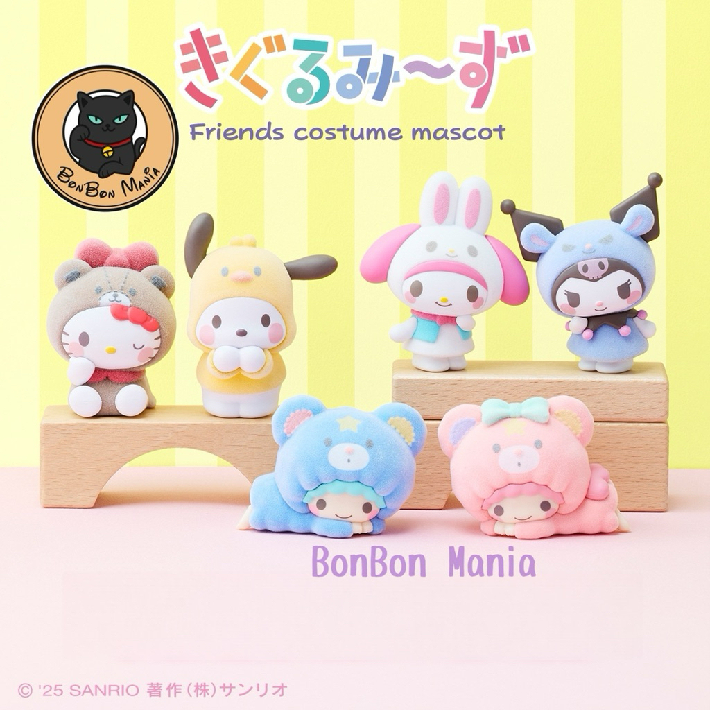 [แบบแยก-เลือกตัวได้]Sanrio Friends Costume Mascot box set
