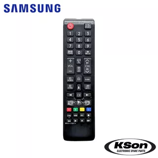 รีโมททีวี ซัมซุง ใช้กับทีวีจอแบนซัมซุงได้หลายรุ่น SAMSUNG Televison Remote Control รุ่น BN59-01247A