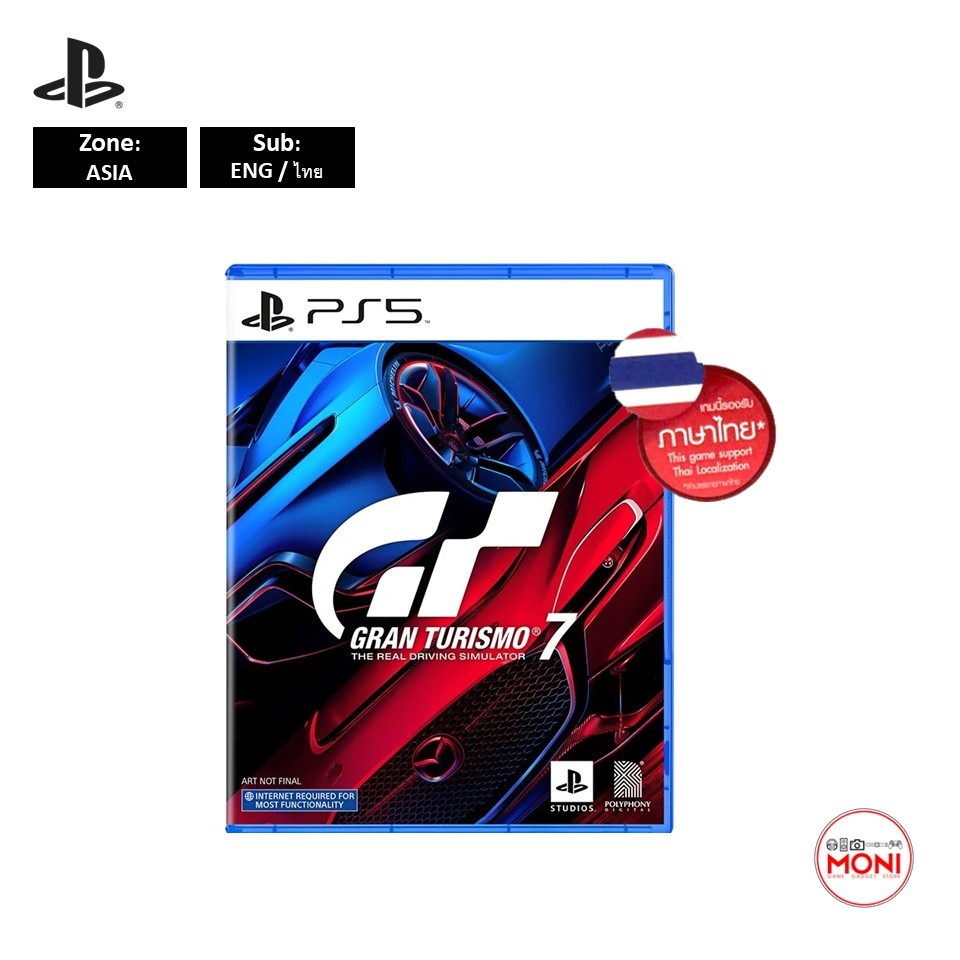 GRAN TURISMO 7 / GT7 (Asia) ซับไทย แผ่น PS5 Games