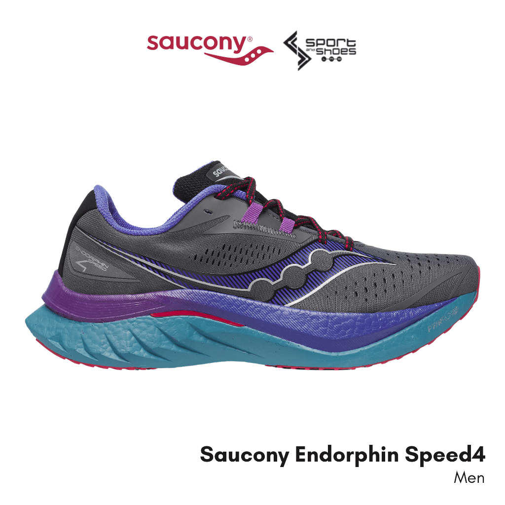 Saucony Endorphin Speed4 รองเท้าวิ่ง (สำหรับผู้ชาย) หน้าเท้าปกติ