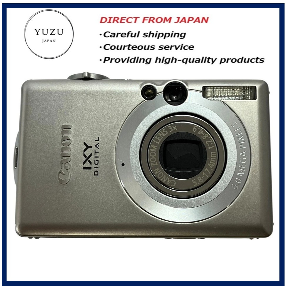 Pre-owned Product Canon IXY Digital 70 Silver | 6.0MP Retro Digicam | Y2K Aesthetic Digital Camera |