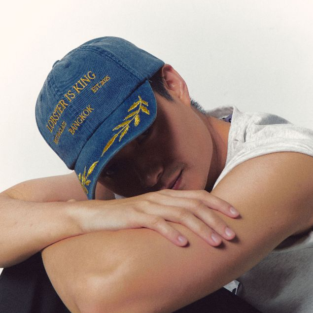 LOBSTER IS KING CAP (NAVY)