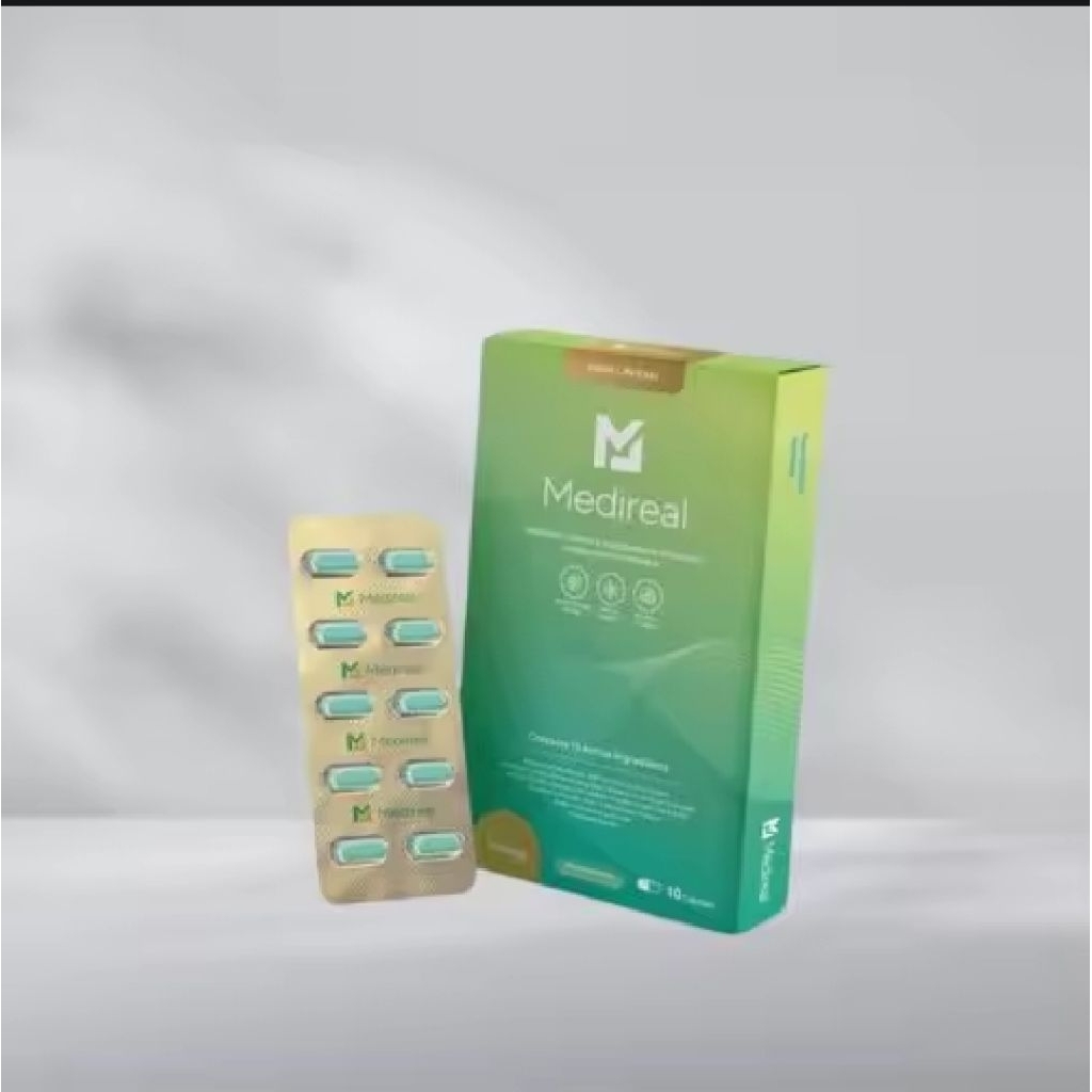 ใหม่‼️แคปซูล​คุมหิว Medese Medireal ผลิตภัณฑ์​เสริม​อาหาร​ควบคุมน้ำหนัก